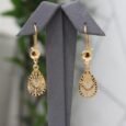 Gold Teardrop Alternative Earrings