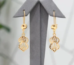 Decorative Gold-plated Alternative Earring