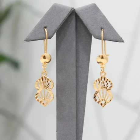 Decorative Gold-plated Alternative Earring