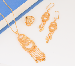 Elegant chain Gold Alternative Set