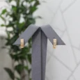 Gold Alternative Earring Elegant Sparkle