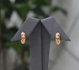 Gold Alternative Earring With A Classic Design