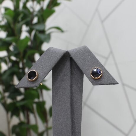 Gold Alternative Earring with a Touch of Color