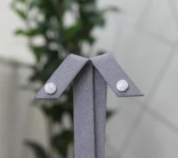 Gold Alternative Earrings Circle of Elegance