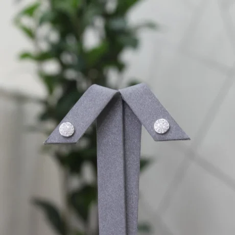 Gold Alternative Earrings Circle of Elegance