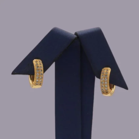 Gold Alternative Earrings Royal Elegance