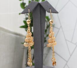 Gold Alternative Hurricane’s Snorkels Earrings