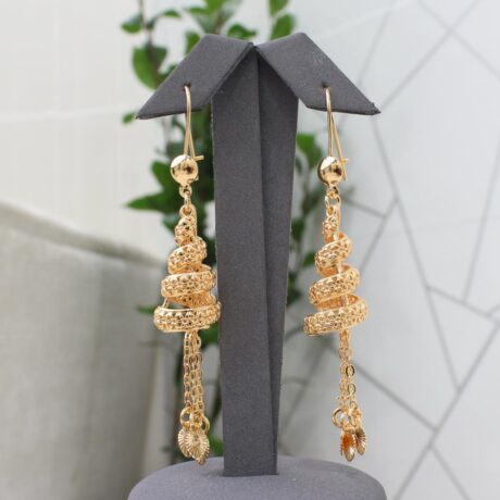 Gold Alternative Hurricane’s Snorkels Earrings