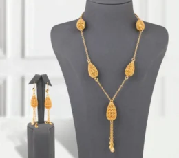 Gold Alternative Necklace Golden Harmony