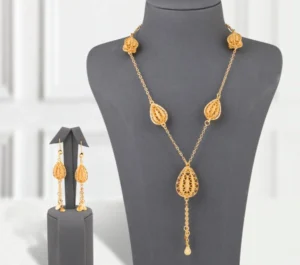Gold Alternative Necklace Golden Touch