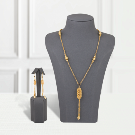 Gold Alternative Set Leaf Mesh