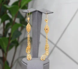 Gold Alternative Shankar Earrings