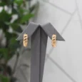 Gold Alternative Whirlpool Earrings