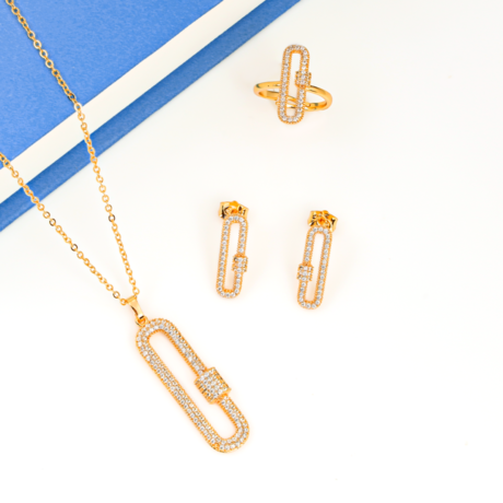 Gold Clip Set Gold Alternative