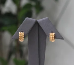 Gold Crystal Alternative Earrings
