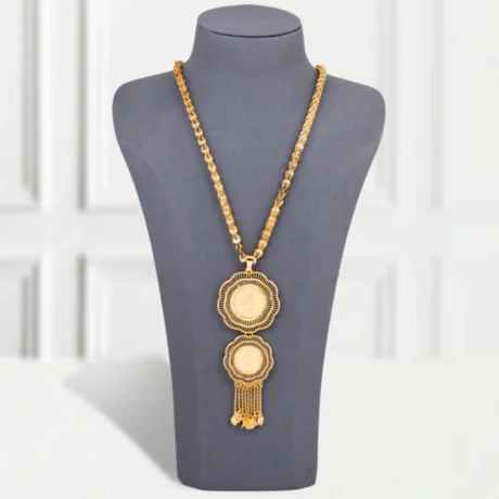 Gold Floral Alternative Necklace