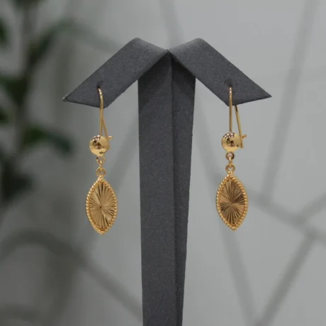 Gold-plated Alternative Earrings Shine of Light