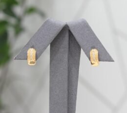 Luxurious Gold-plated Alternative Earring