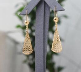 Luxury Drop Gold Alternative Earrings