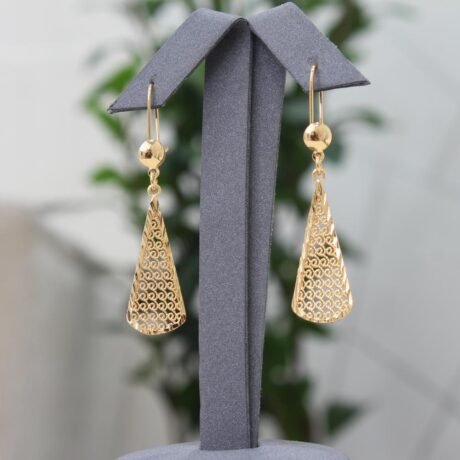Luxury Drop Gold Alternative Earrings