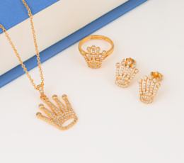 Queen's Crown Gold Alternative Set