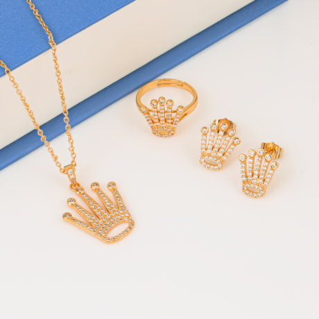 Queen's Crown Gold Alternative Set