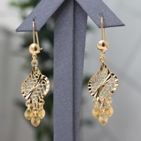 Shankar Gold Alternative Earrings, Dance of Femininity