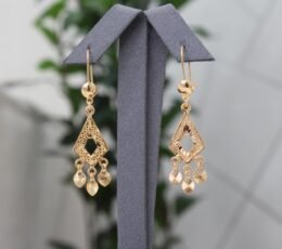 Shankar Gold Alternative Earrings, Eastern Glow