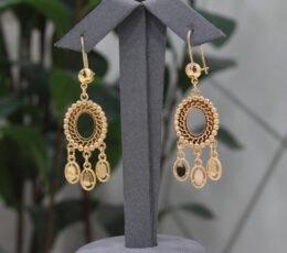 Shankar Gold Alternative Earrings Mirrors of the East