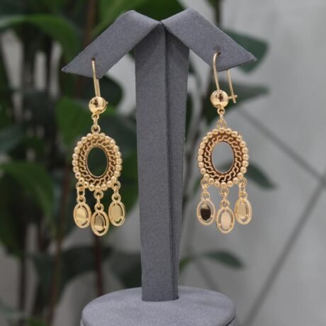 Shankar Gold Alternative Earrings Mirrors of the East