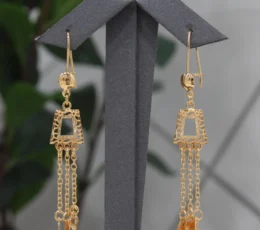 Shankar Gold Alternative Earrings Windows of Elegance