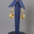 Shankar Gold Alternative Heart Earring