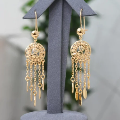 Shankar Gold Alternative Ring, Chain Tone