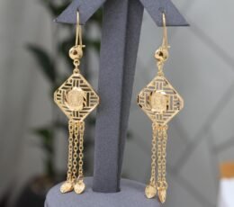 Shankar Gold Alternative Six Pound Earrings