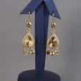 Shankar Gold Alternative Teardrop Luxury Earrings
