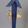 Shankar Round Gold Alternative Earring