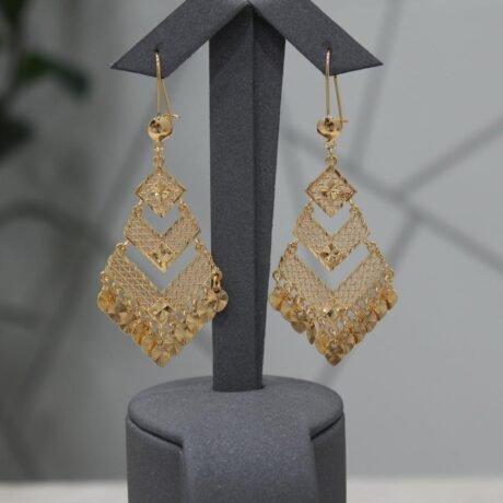 Shenkar Arabesque Gold Alternative Earrings