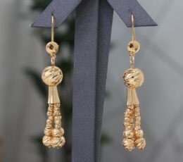 Shenkar Gold Alternative Decorative Earring