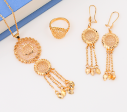 Spikes Circle Gold Alternative Set