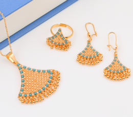 Turquoise Heritage Gold Alternative Set