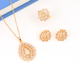 Zircon Beam Set Gold Alternative