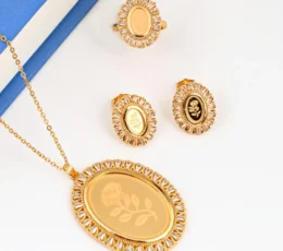 Zircon Spike Set Gold Alternative