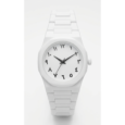 Minimalist White Arabic Numeral Watch