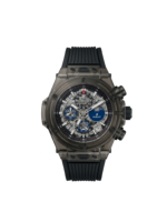 Hublot Inspired Transparent Skeleton Watch
