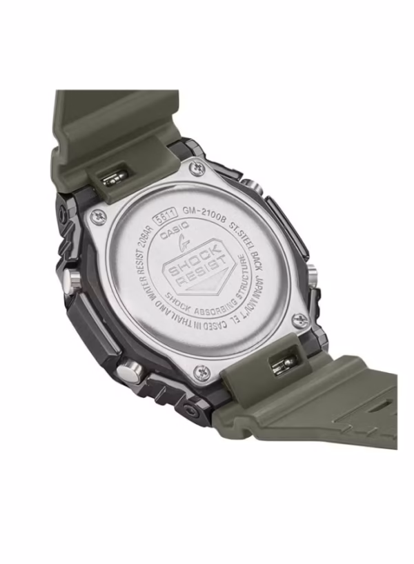 G-Shock Quartz Watch, Analog-Digital Display GM-2100B-3APR - Image 8