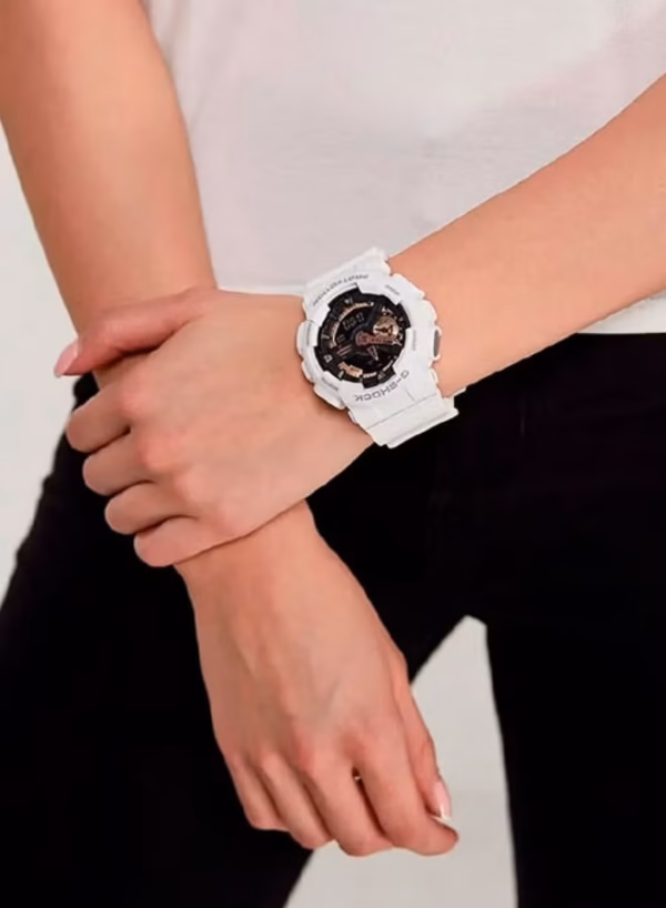 G-Shock GA-110RG-7A Black-white Gold Watch - Image 3