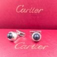 Cartier Cartier Black Stone Round Cufflinks