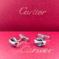 Cartier Cartier Blue Crystal Bar Cufflinks