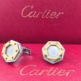 Cartier Cartier Dual-Tone Hexagon Cufflinks