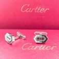 Cartier Cartier Multi-Tone Geometric Enamel Cufflinks